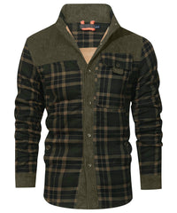 Felix | Herren Outdoor-Jacke wind- und wetterfest in Hell-Armeegrün