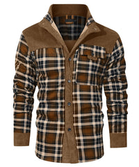 Felix | Herren Outdoor-Jacke wind- und wetterfest in Hellbraun