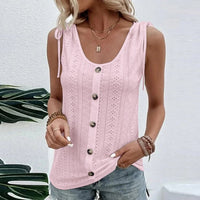 Lisa | Klassisches T Shirt mit Rundhalsausschnitt in Rosa