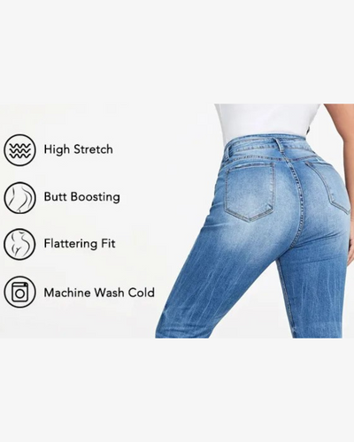 Demi™ - Sexy Strumpfjeans mit hoher Taille