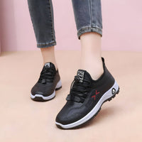 Livia™ – Bequeme orthopädische Sneaker in Schwarz