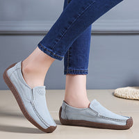 LiviaFlex™ – Modische Damen Loafer mit ultraweicher Komfortsohle in Grau