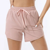 Eldrina | Damen Sportliche Kurze Hosen | Leicht in Rosa