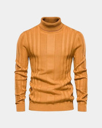 Lucas | Herren Pullover Hoher Kragen – Rollkragen Pullover Herren in Gelb