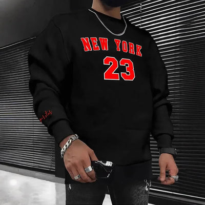 Luke | Elegantes Sweatshirt mit Print