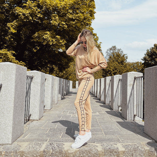 Lunachic - Modisches Hosen- und Top-Set