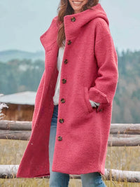 Kuscheliger Mantel - Luna in Rosa