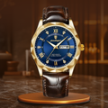 Gold Blau