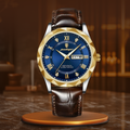 Silber Gold Blau