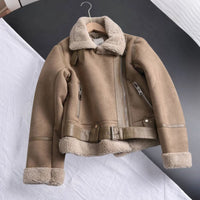 Stylische Damen Winterjacke - Maren in Braun