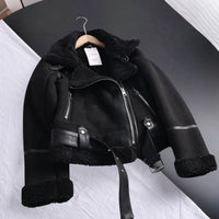 Stylische Damen Winterjacke - Maren in Schwarz