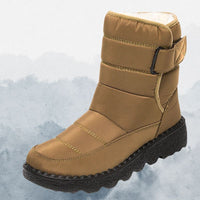 Warme wasserdichte Damen-Schneestiefel - Monica in Khaki