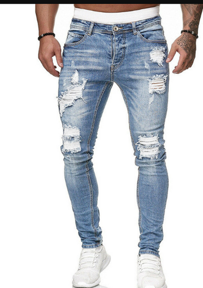 Yestin - Trendige Herren Jeans im angesagten Destroyed Look