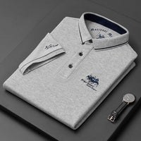 George - Luxus Polo - Sommer Chic in Grau