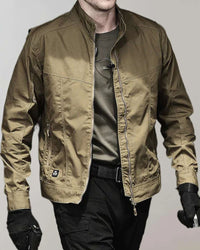 Edle Windjacke für Männer - Maric in Khaki