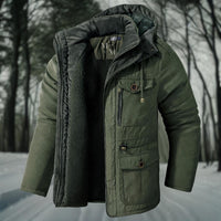 Salvador - Winterjacke für gemütliche Wärme in Armeegrün