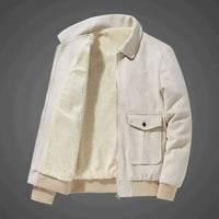 Stylische Winterjacke für Männer - Maximilian in Beige