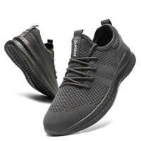 Randolf - Elegante Schwarze Herren-Sneakers in Dunkelgrau