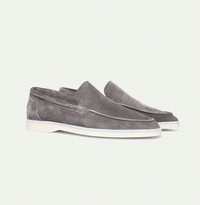 Edward | Leicht Klassischer Schnitt Loafer in Grau