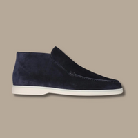 Elliott | Schlupf Knöchelhoher Schnitt Loafer in Marineblau