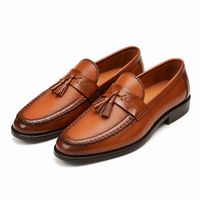 Humphrey | Gewebte Quaste Geflochten Loafer in Braun
