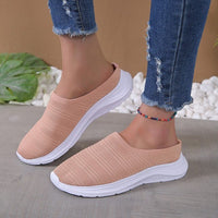 Damen Slip-On Sneaker – Atmungsaktive Freizeitschuhe mit Leichter Sohle in Rosa