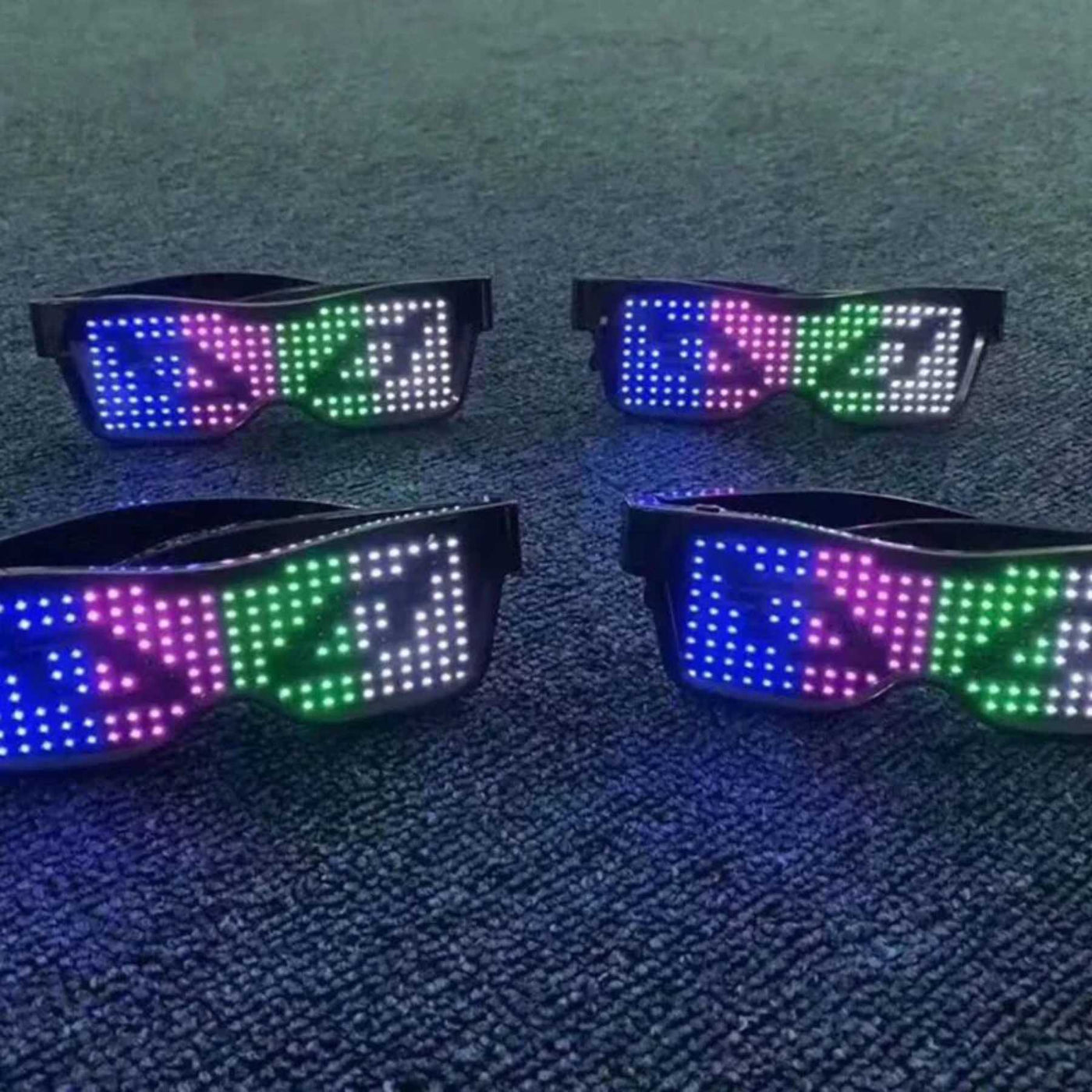 App-programmierbare LED-Partybrille - GlowBeat