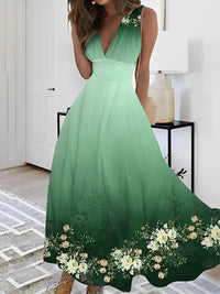 Lina | Zeitloses Eleganzkleid in Grün