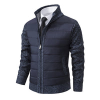 Dennis | Moderne Steppjacke für Winter in Blau