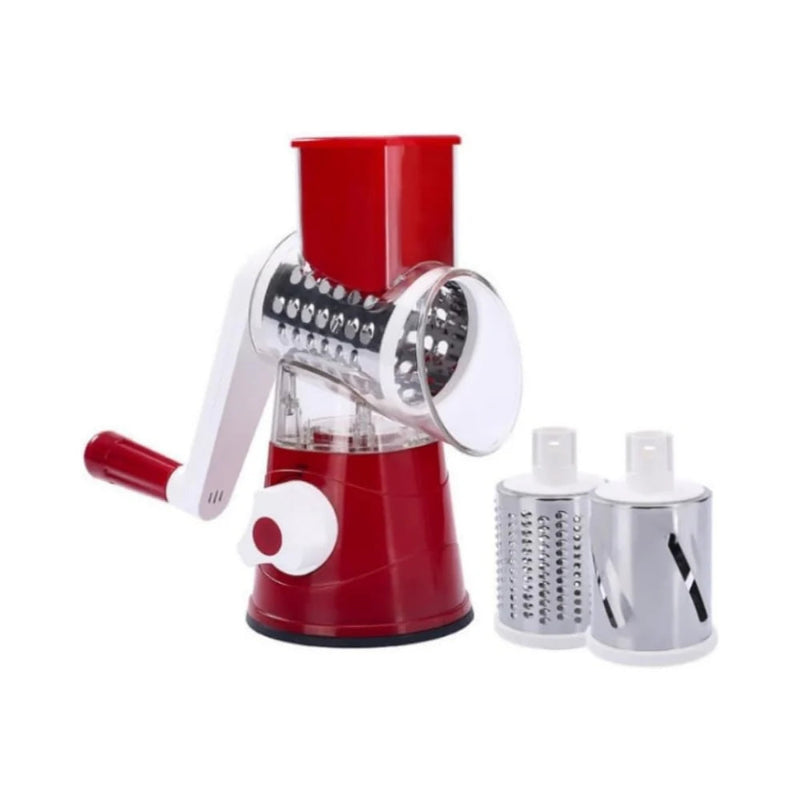 Multifunktionale Mandoline für Gemüse mit robuster Ausführung, Sicherheitsfunktionen und 3 austauschbaren Klingen