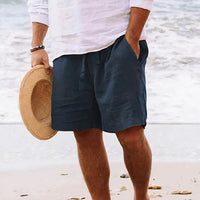 Martin - Bequeme Herren-Shorts mit lockerer Passform in Marineblau