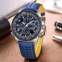 Luxurious Trend Quartz Watch in Blau