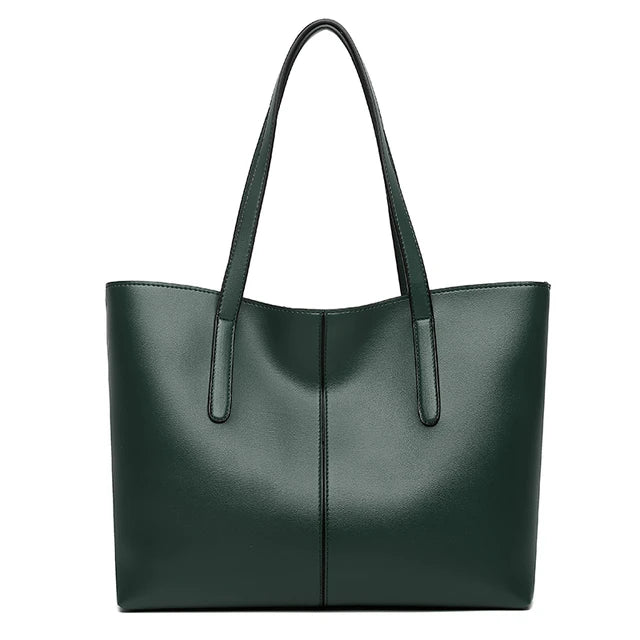 Elegante große Handtasche für Damen aus hochwertigem PU-Leder