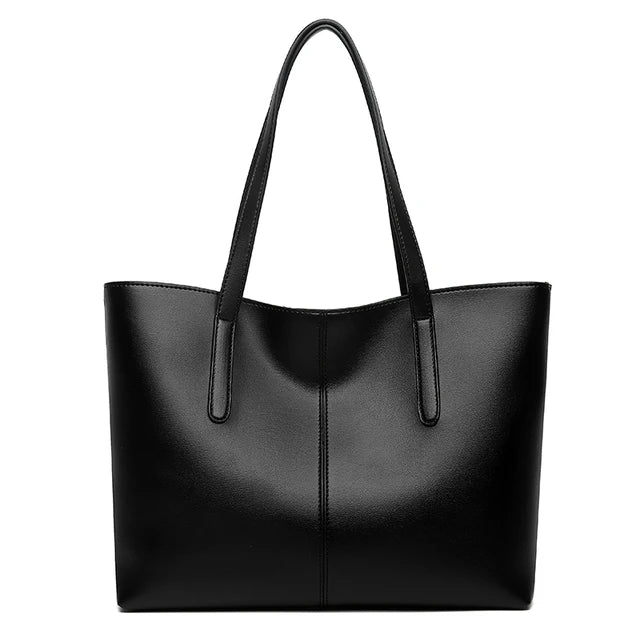 Elegante große Handtasche für Damen aus hochwertigem PU-Leder