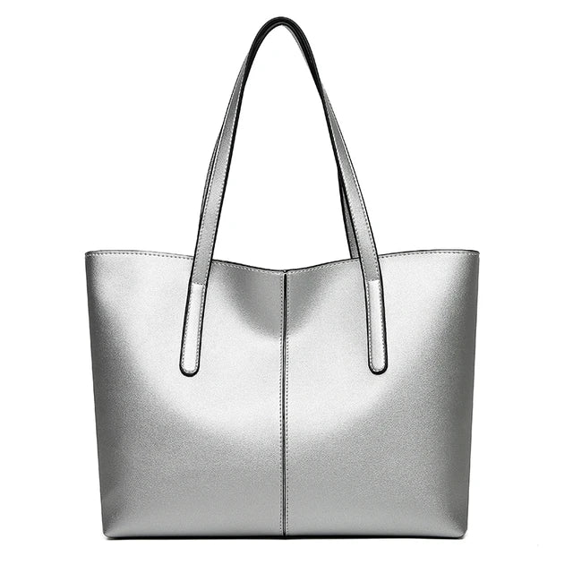 Elegante große Handtasche für Damen aus hochwertigem PU-Leder