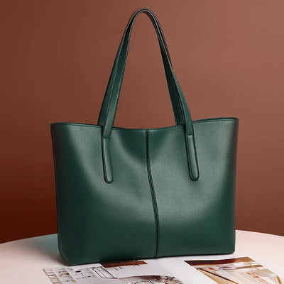 Elegante große Handtasche für Damen aus hochwertigem PU-Leder