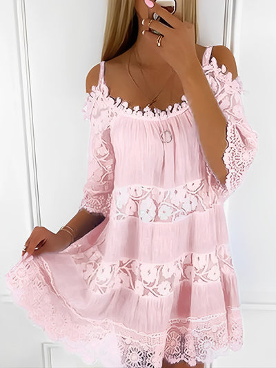 Elegantes Vintage Spitzenkleid für Damen