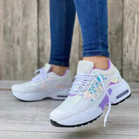 Renata - Orthopädische Schuhe für Ihre Fußgesundheit in Weiß Violett