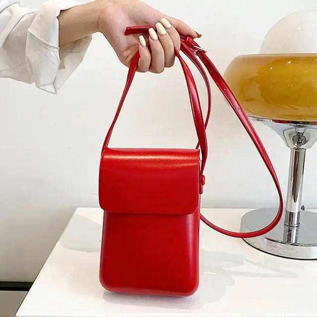 Stylische Crossbody-Tasche aus hochwertigem PU-Leder