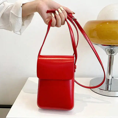 Stylische Crossbody-Tasche aus hochwertigem PU-Leder