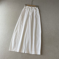 Damen Weite Leinenhose Nord Taschen 1789268742 in Weiß