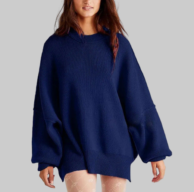 Nita™ - Übergroßer Poncho-Pullover
