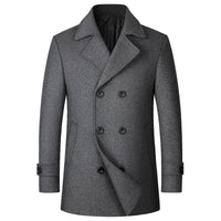 Riccardo | Herren Wintermantel in Grau