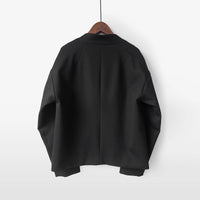 Damen Übergröße Blazer Nord Taschen in Schwarz