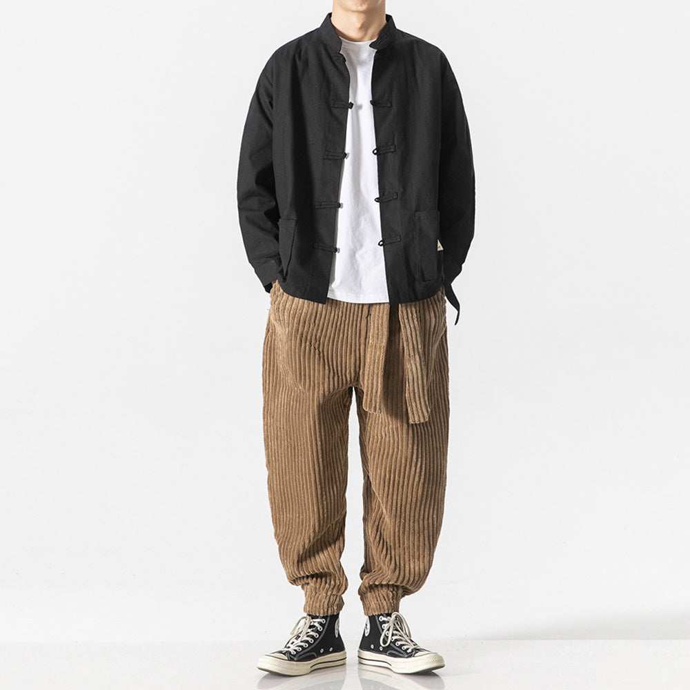 Keisuke | Bequeme Cordhose