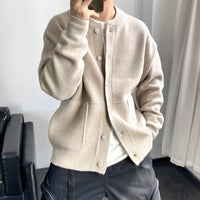 Alain™ - Luxus Pullover in Beige