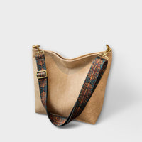 Brava - Elegante Vintage-Handtasche in Beige