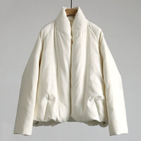 Damen Urbaner Steppjacke Nord Taschen in Beige