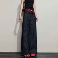 Damen Weit geschnittene Jeanshose Nord Taschen 1789268673 in Denim