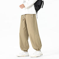 Herren Weitgeschnittene Outdoor-Hose in Khaki